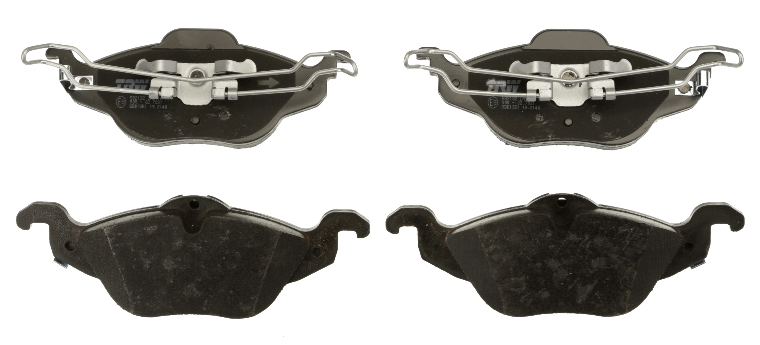 Set placute frana