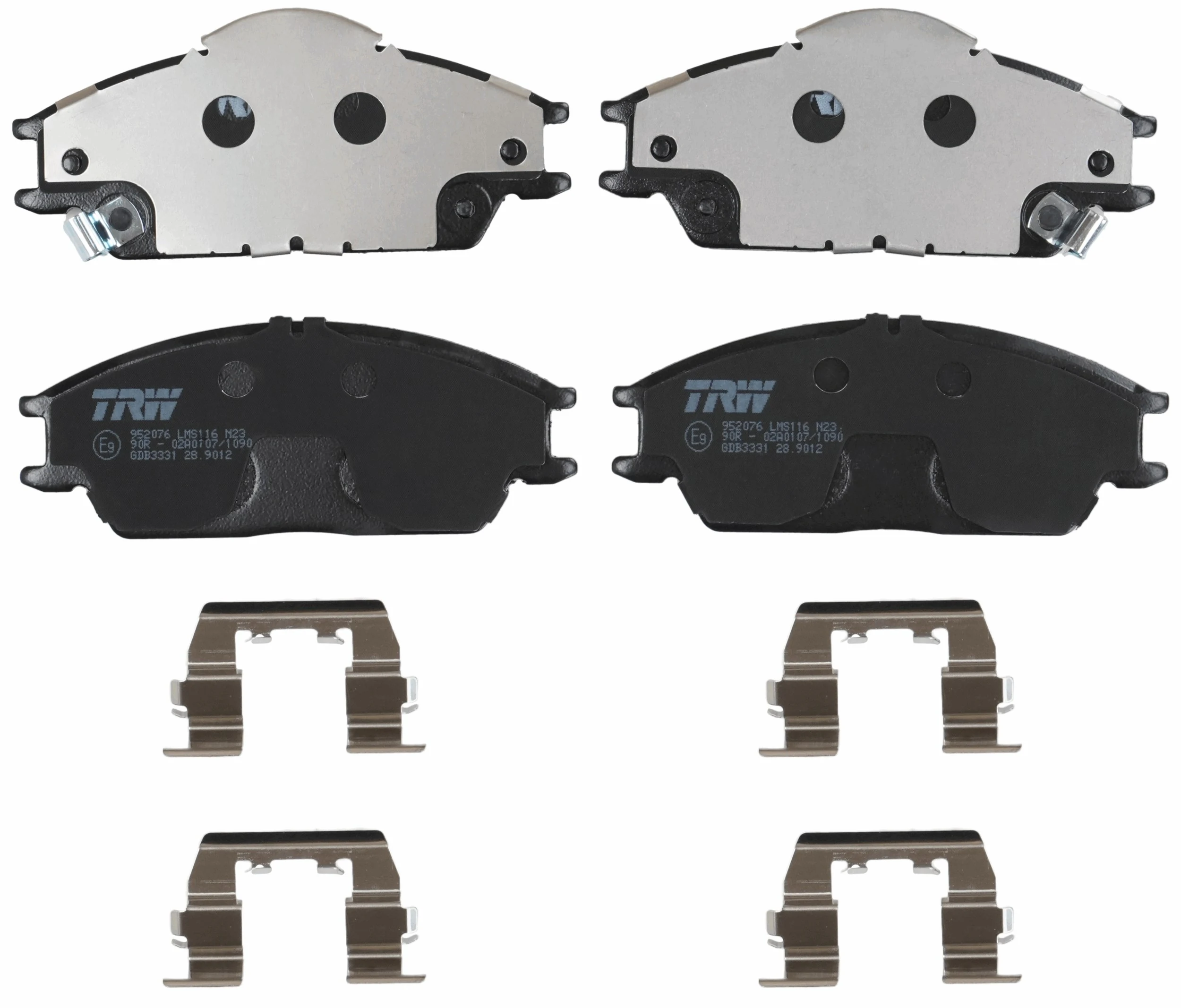 Set placute frana