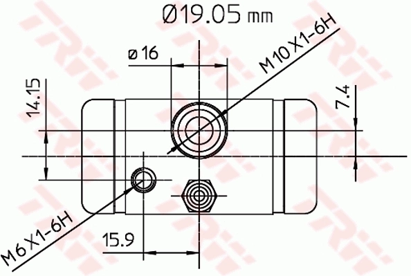 Cilindru receptor frana