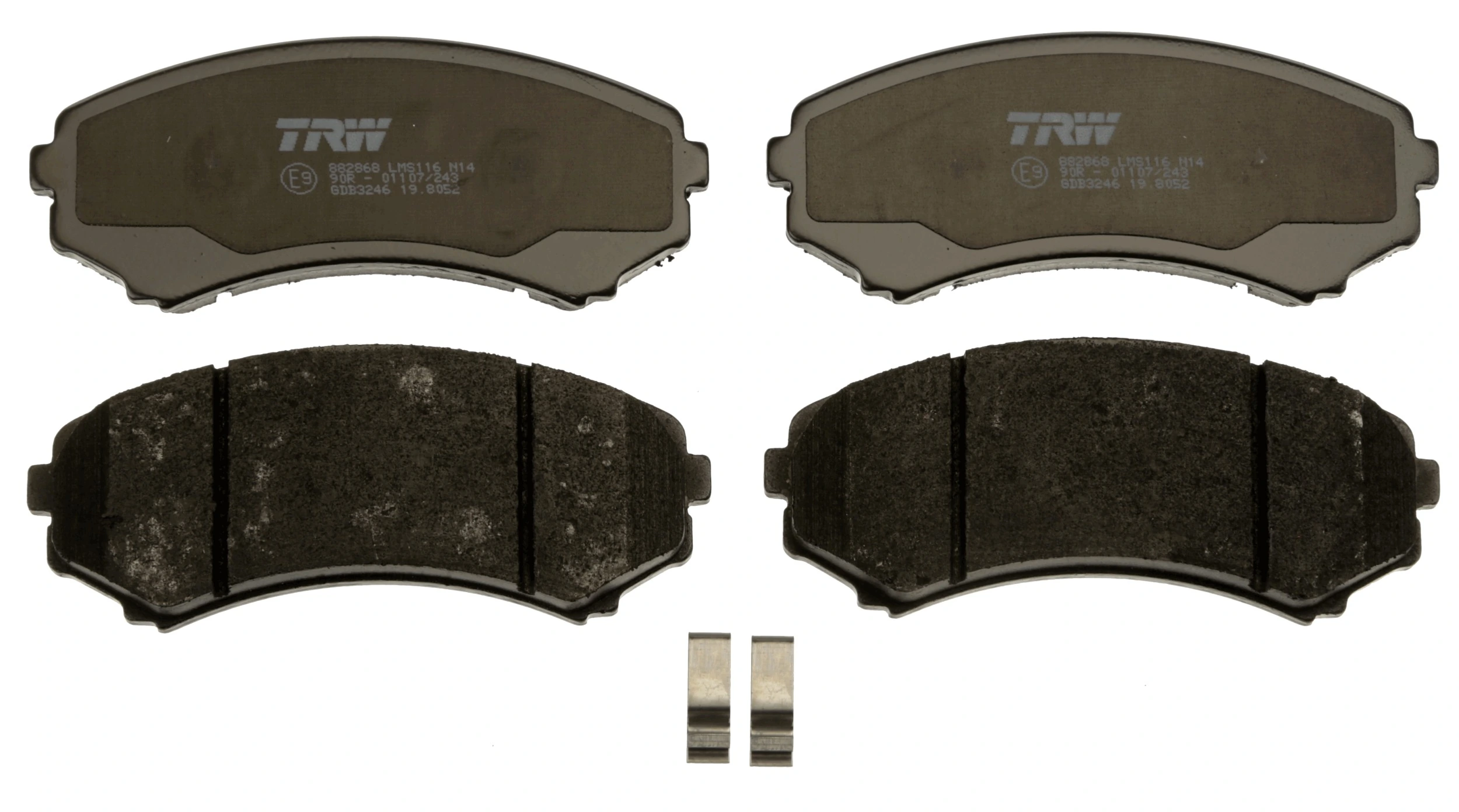 Set placute frana