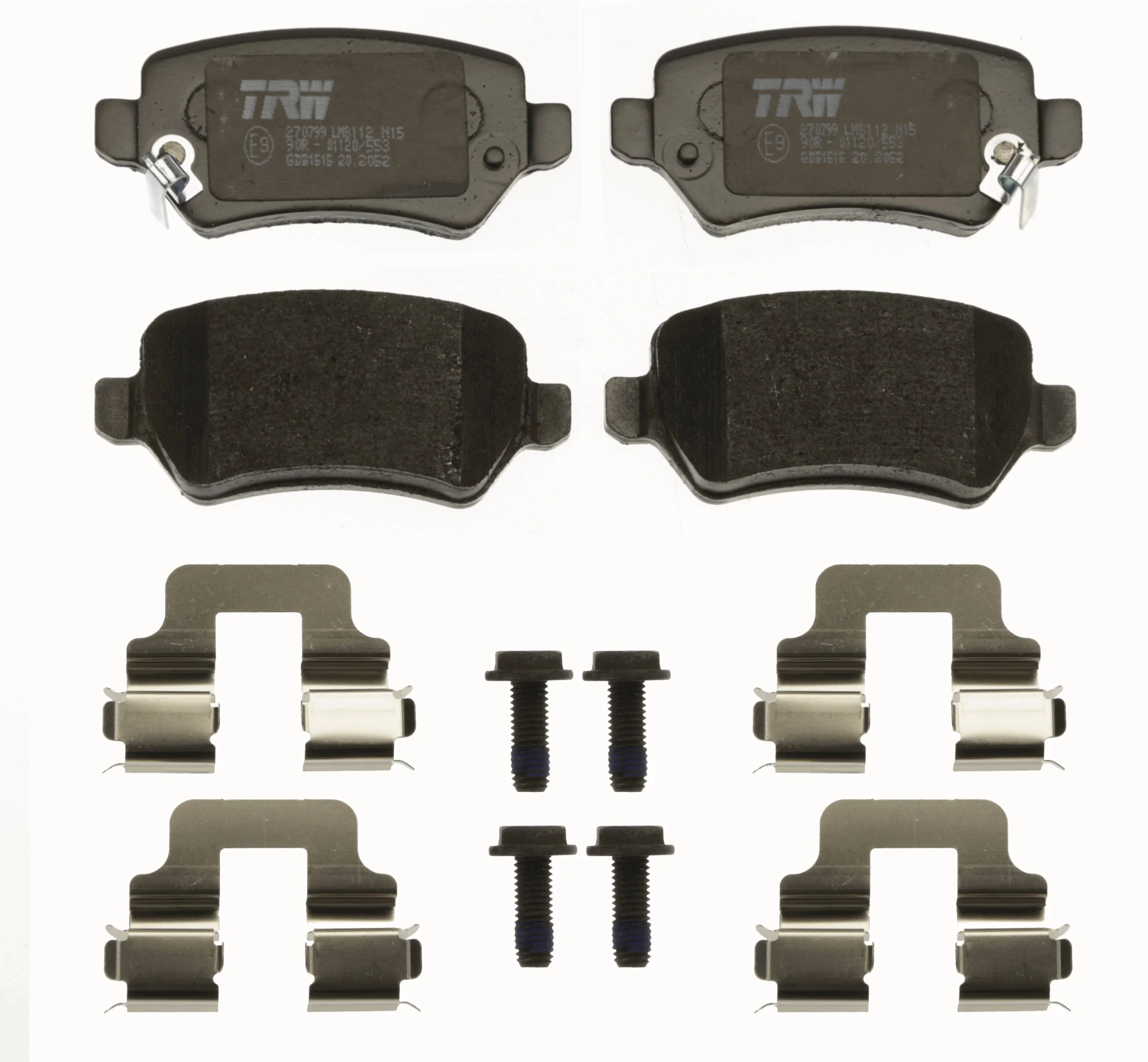Set placute frana