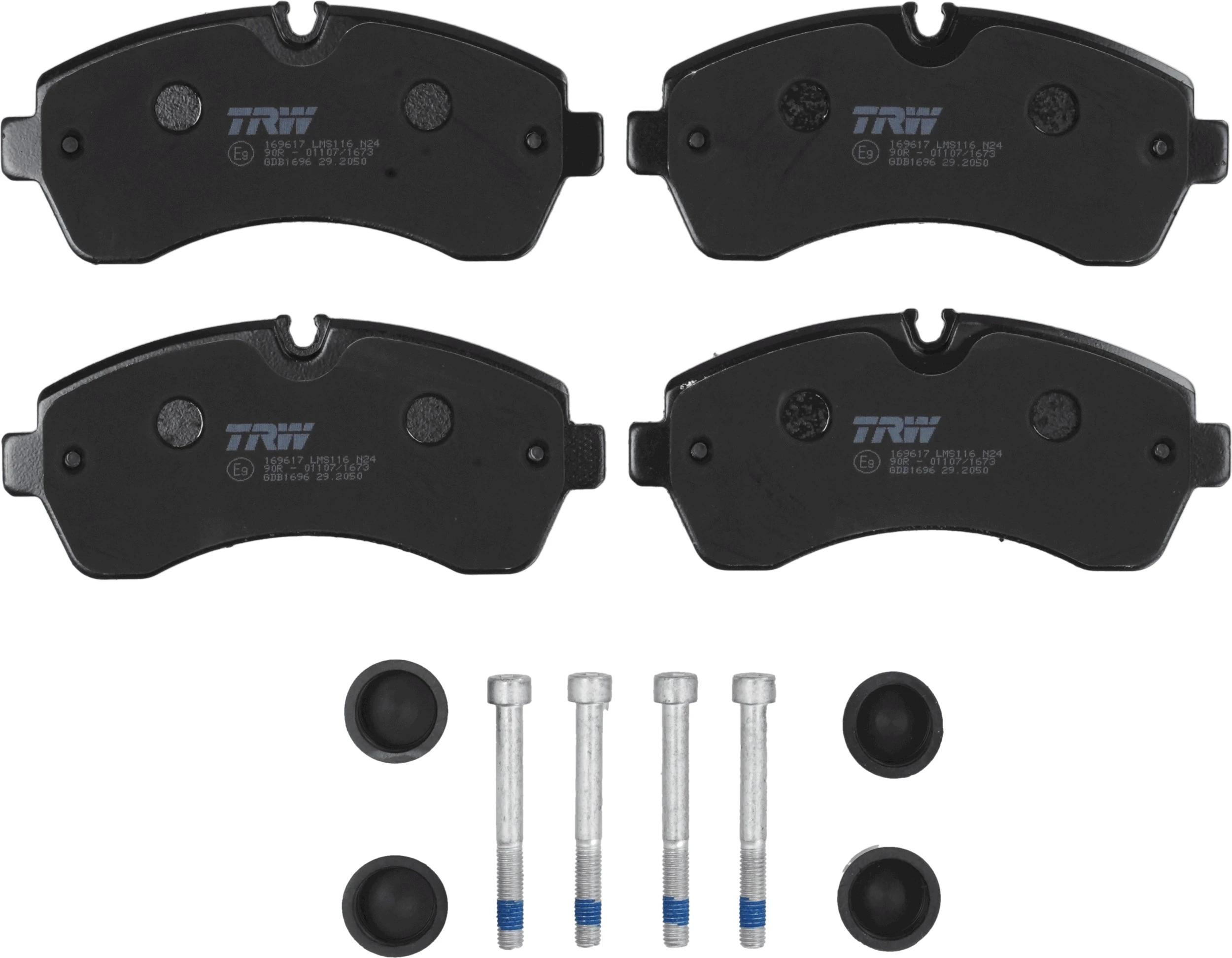 Set placute frana