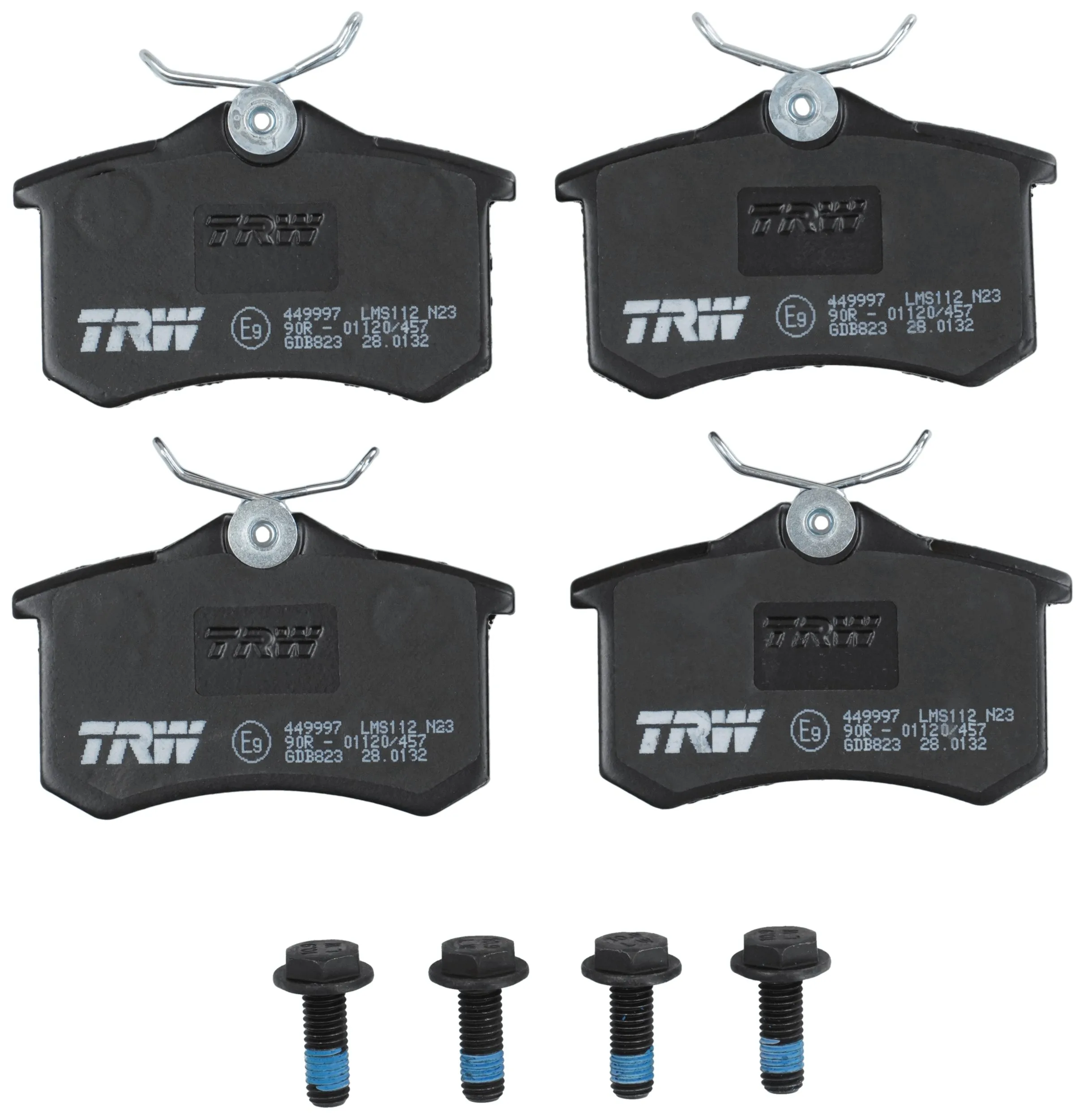 Set placute frana
