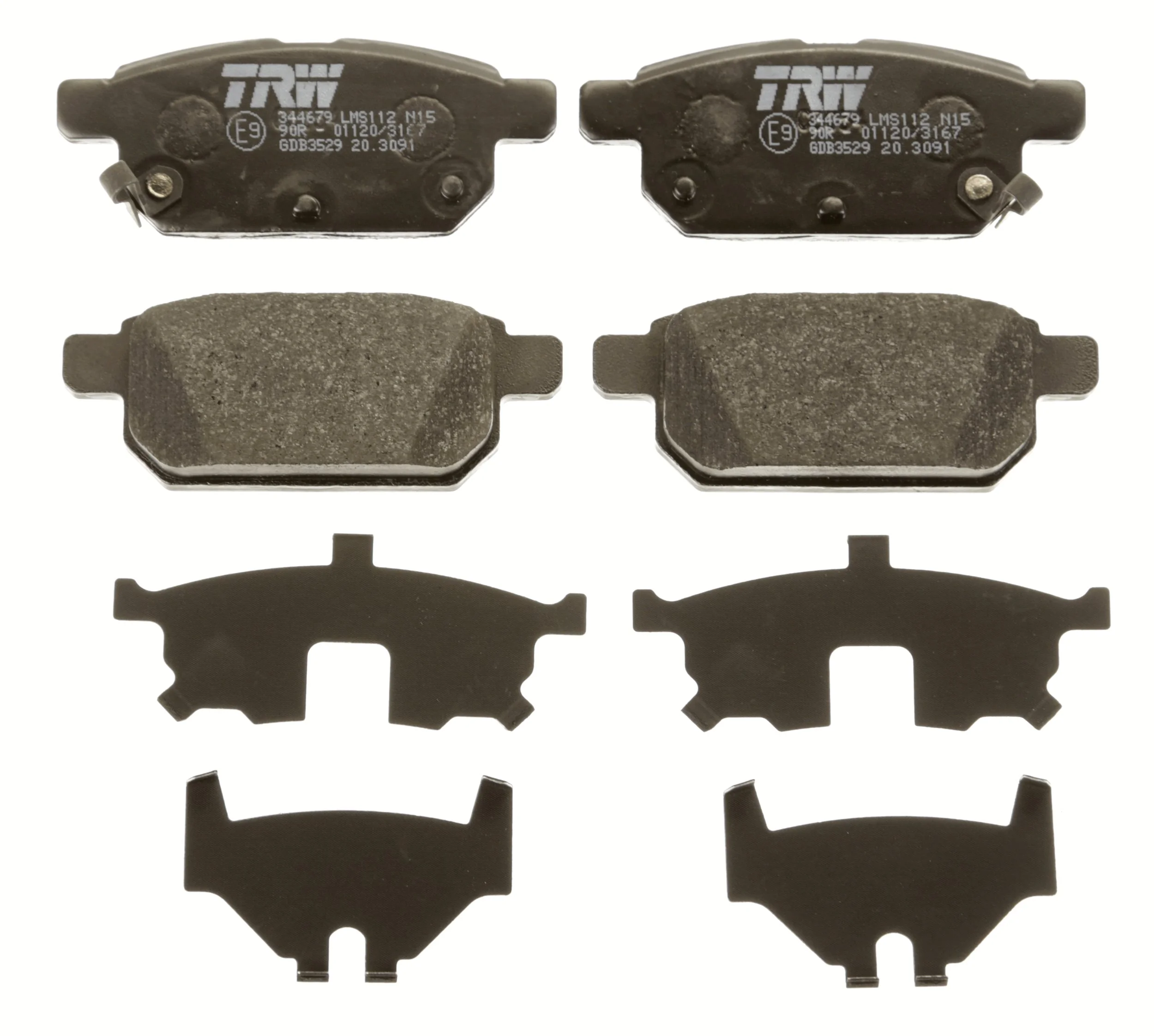 Set placute frana