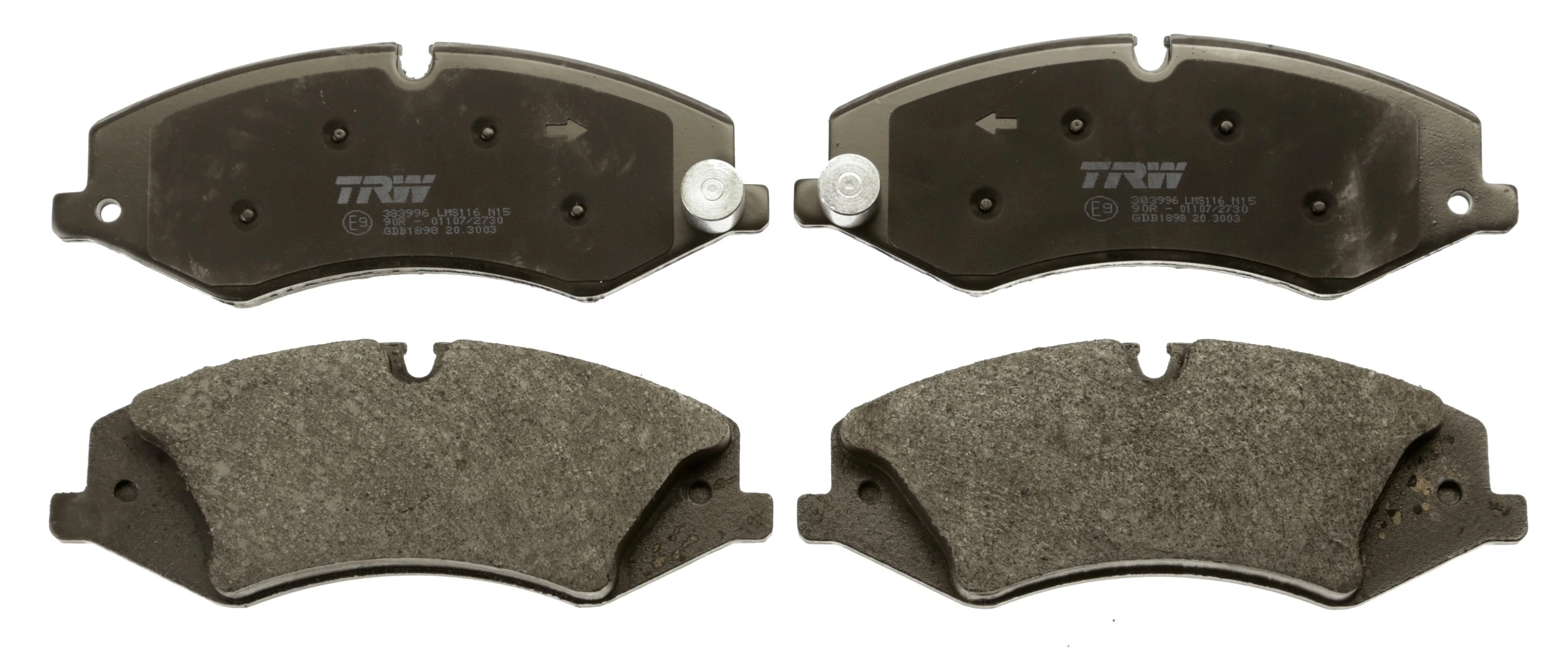 Set placute frana