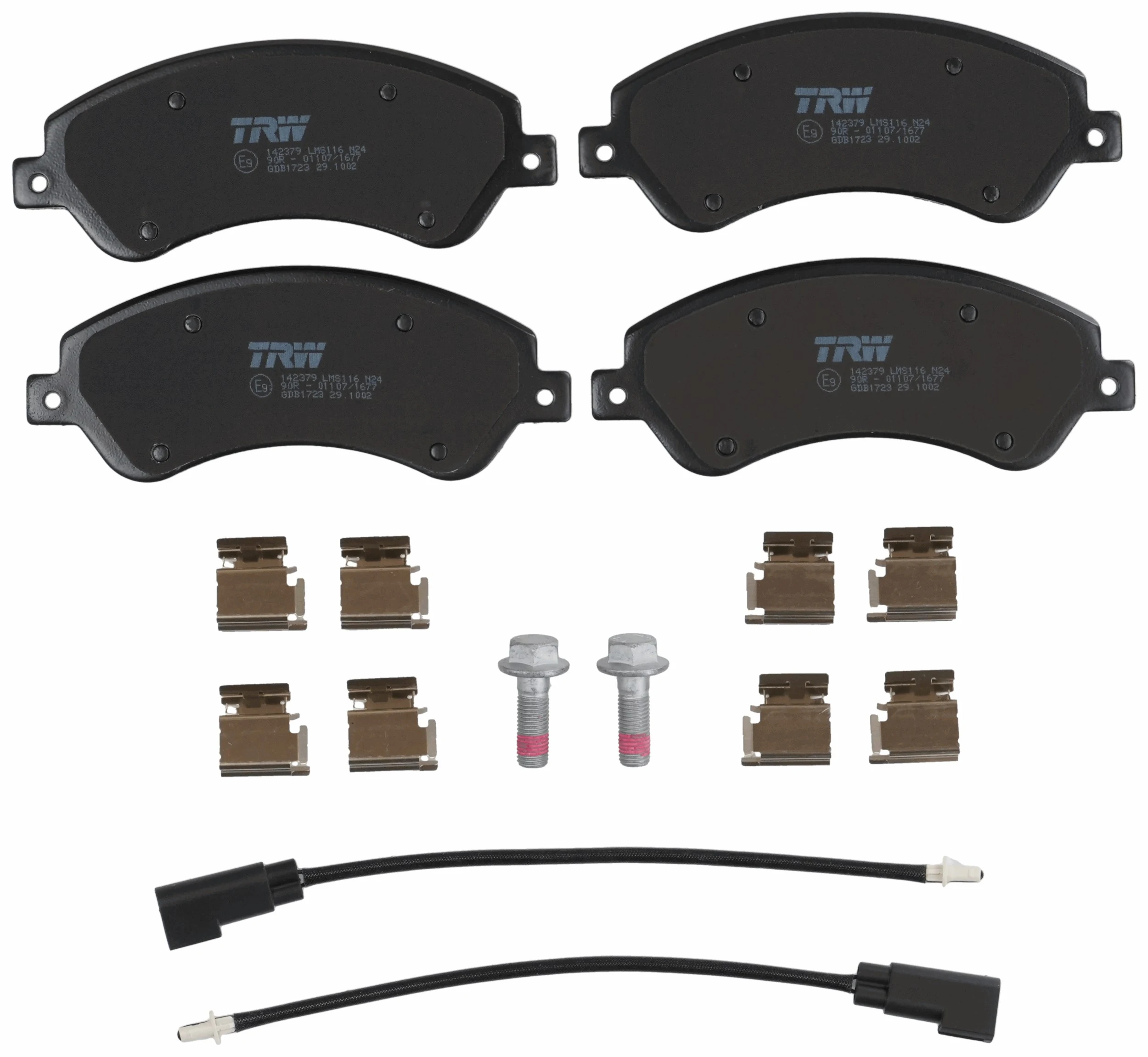 Set placute frana