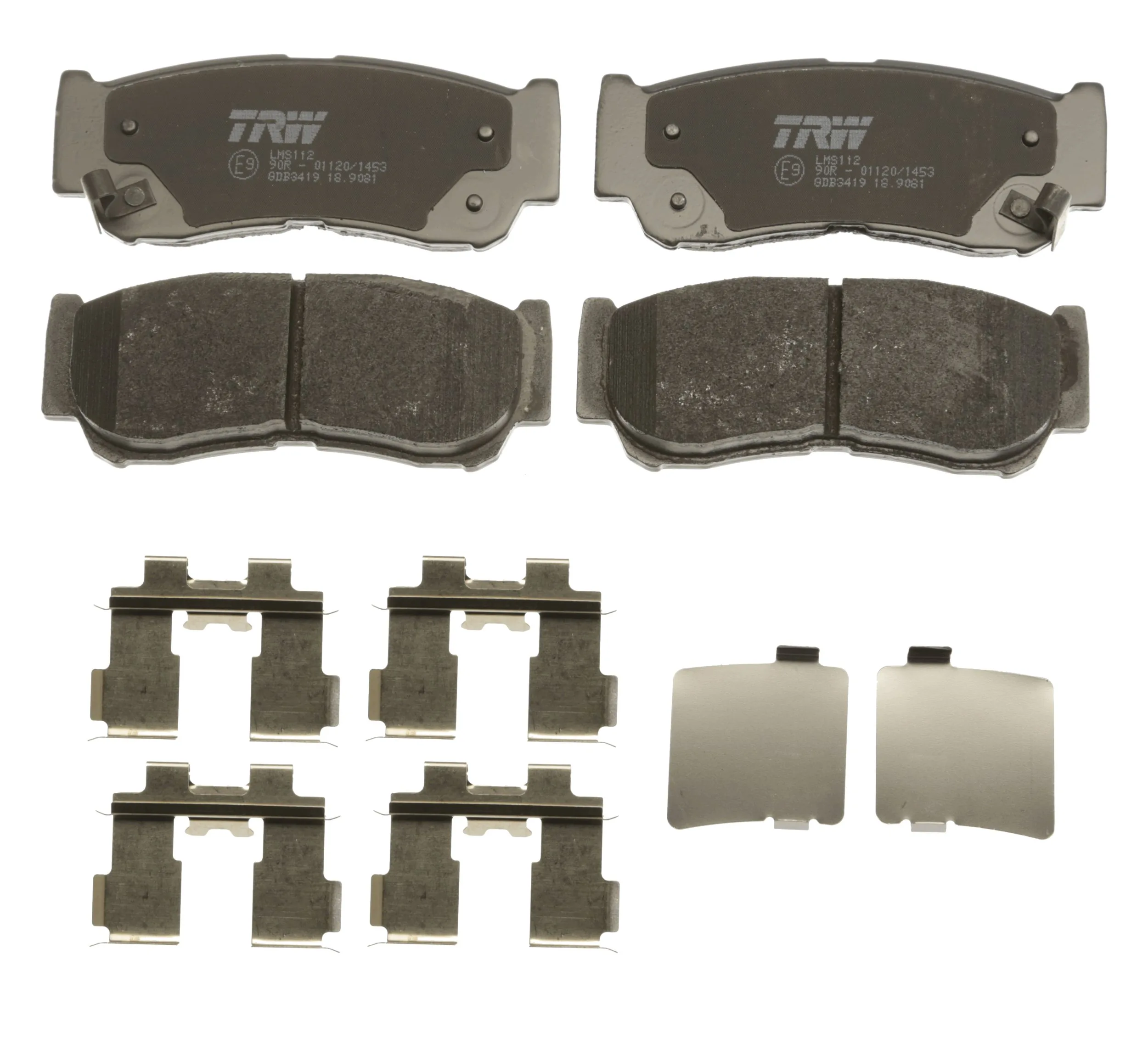 Set placute frana