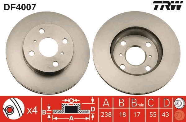 Disc frana