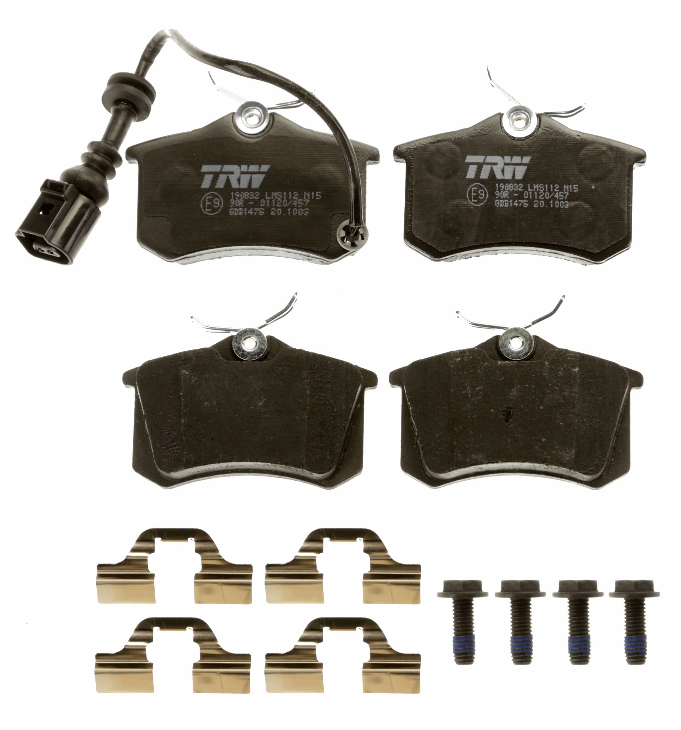 Set placute frana