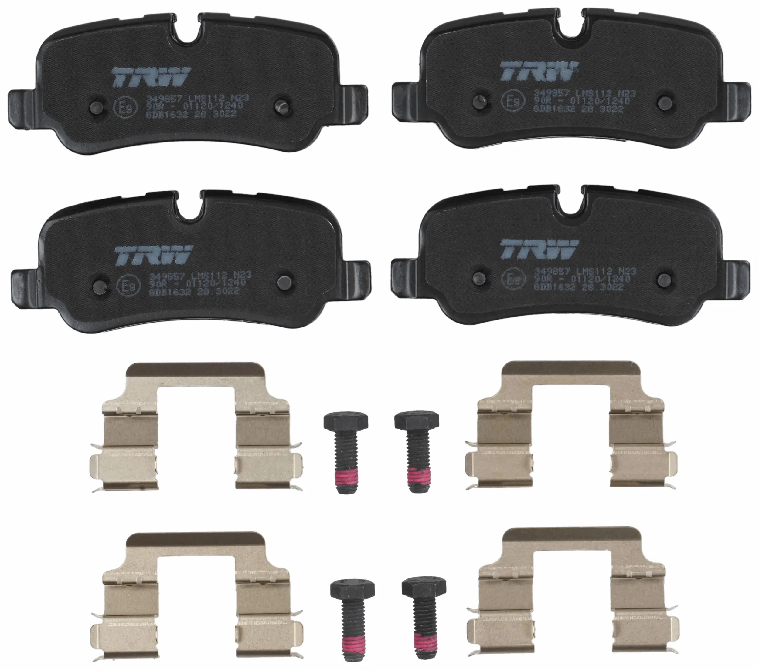 Set placute frana