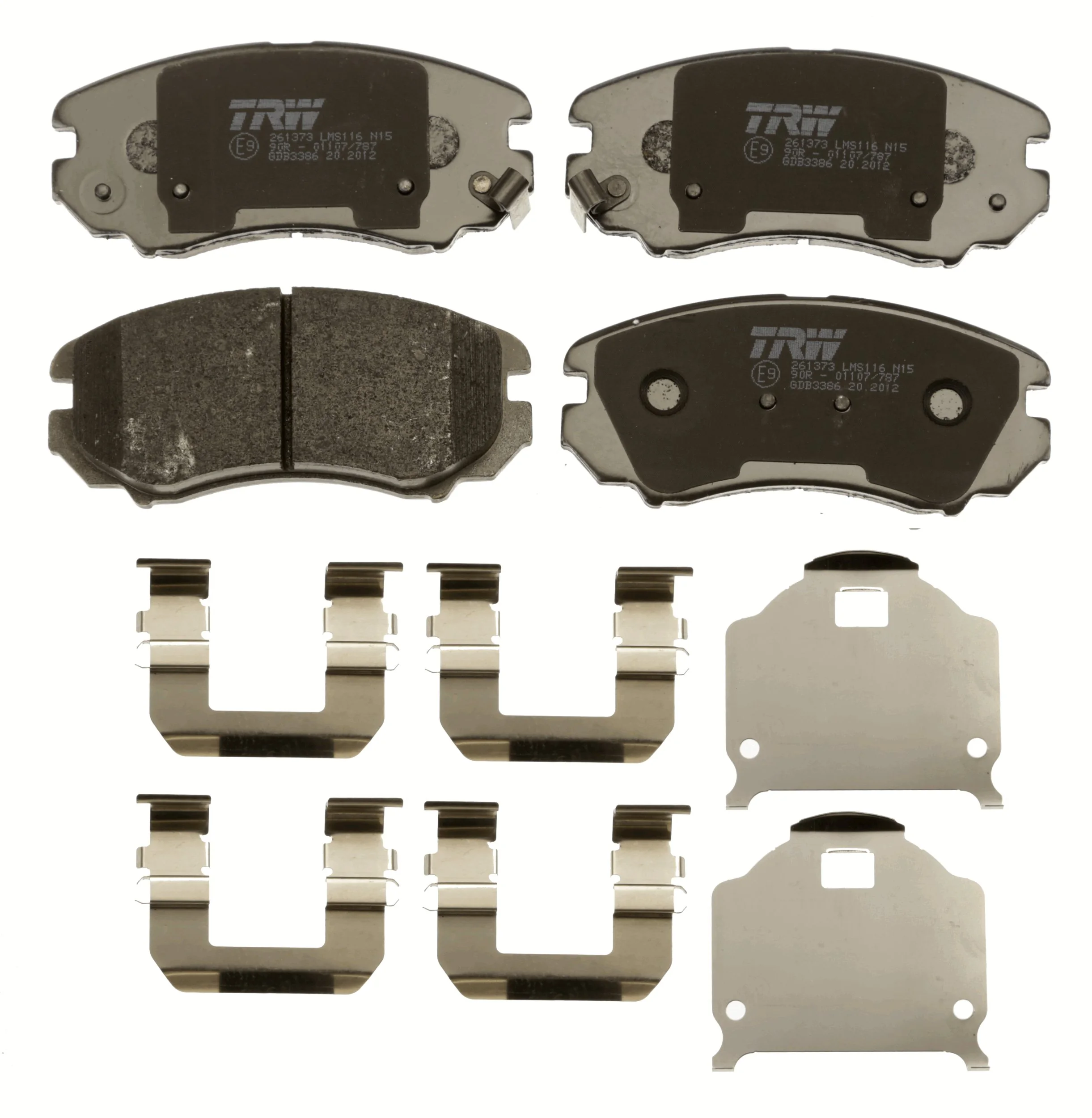 Set placute frana