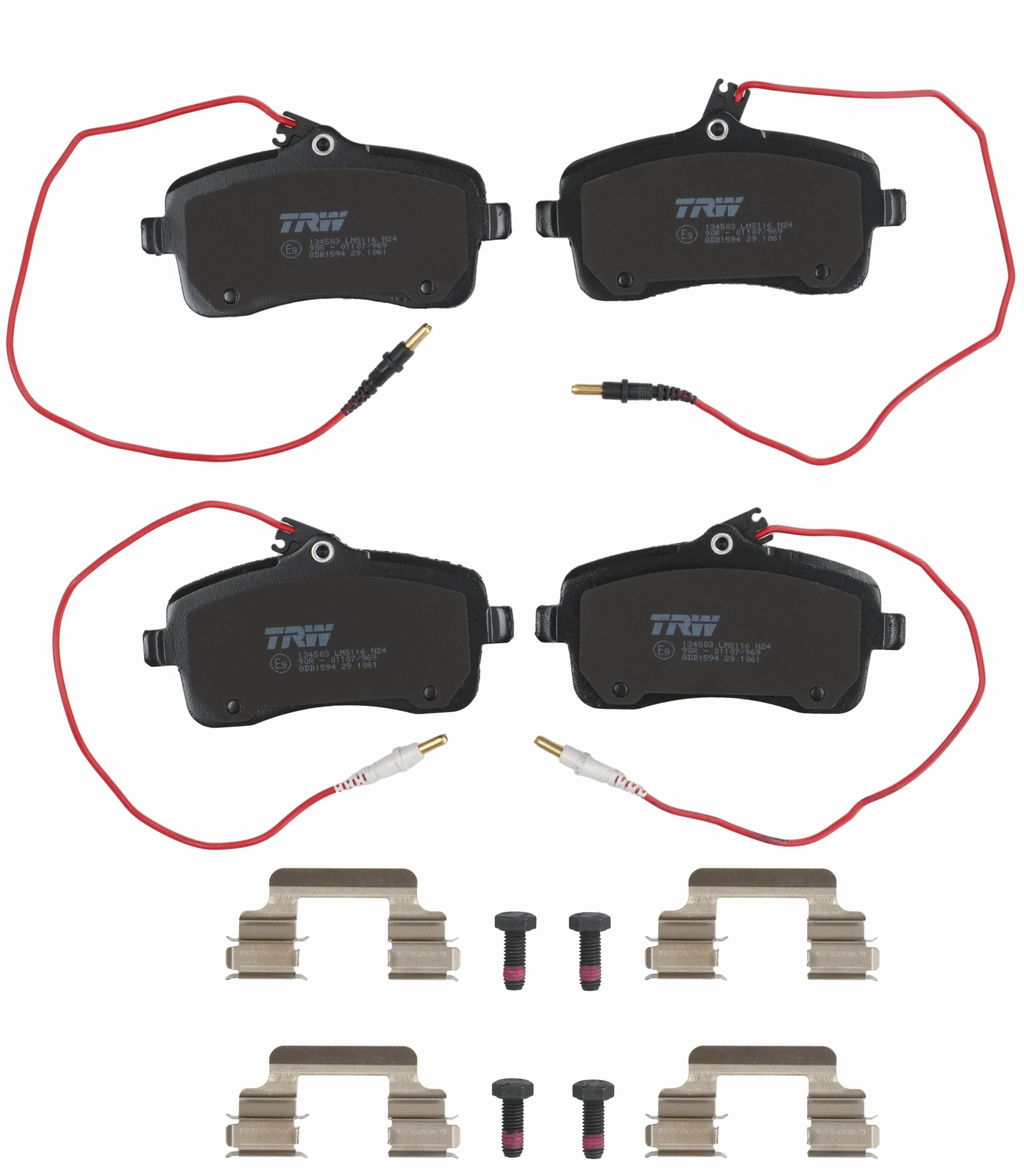 Set placute frana