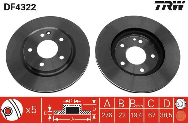 Disc frana