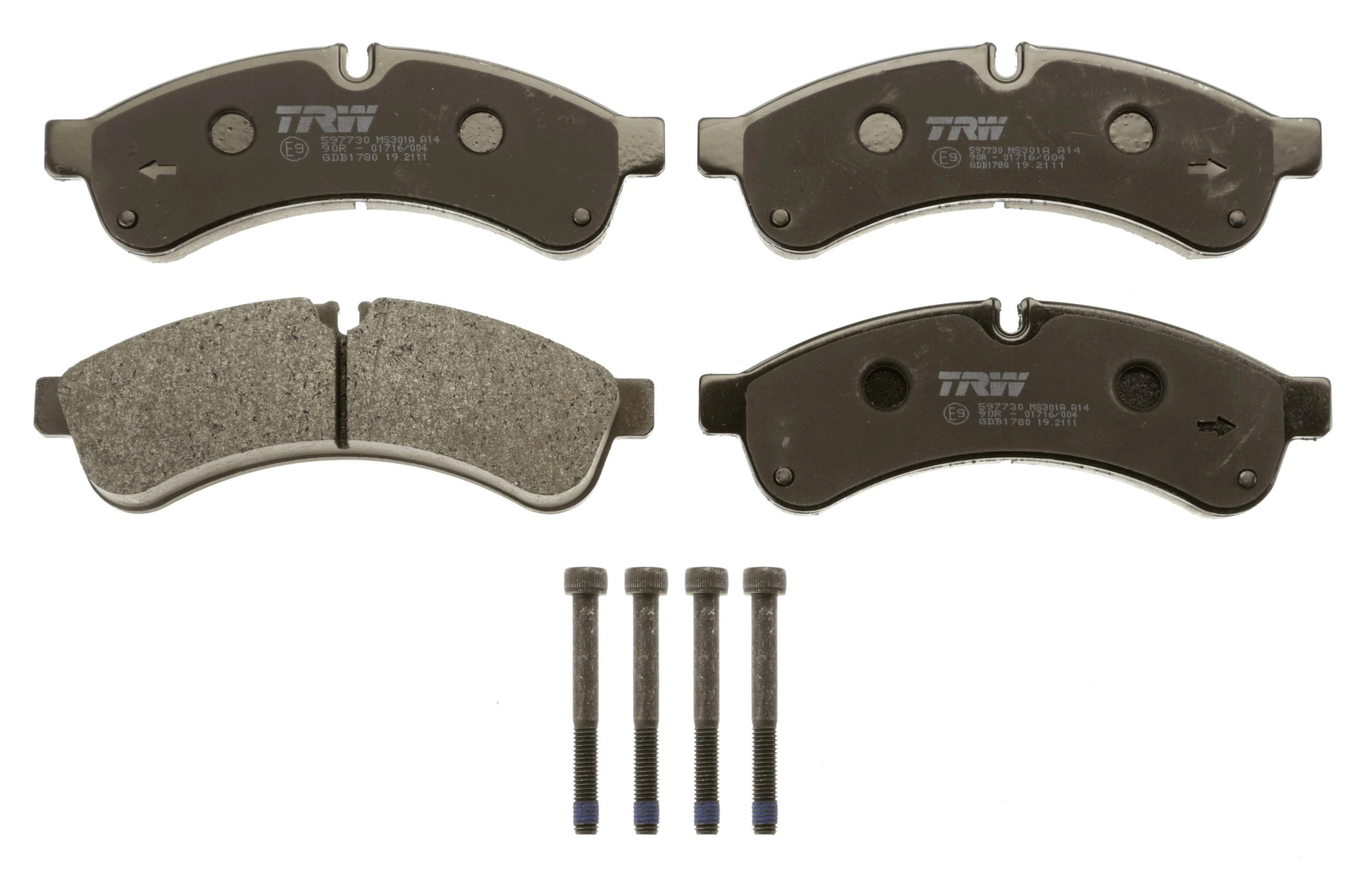 Set placute frana