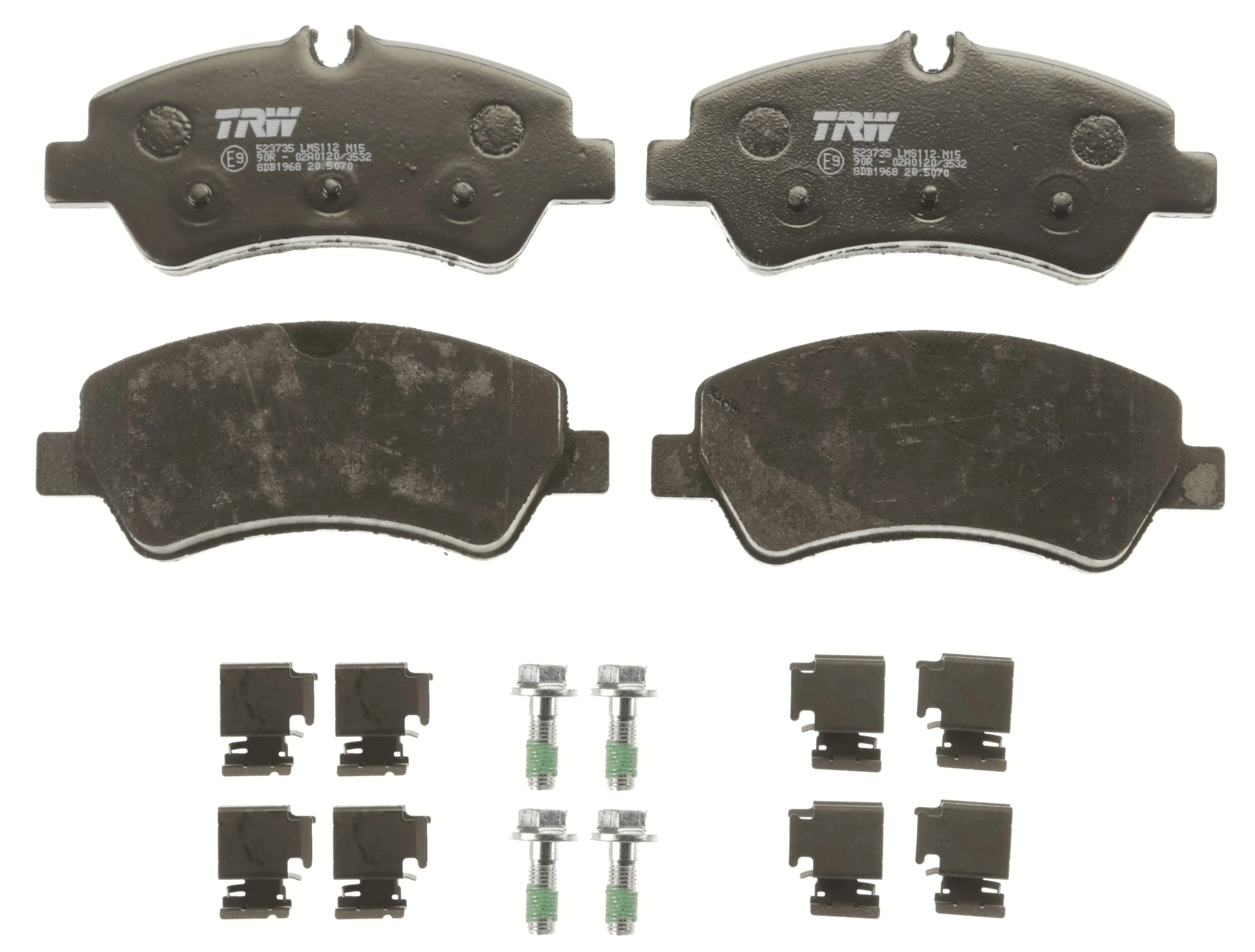 Set placute frana
