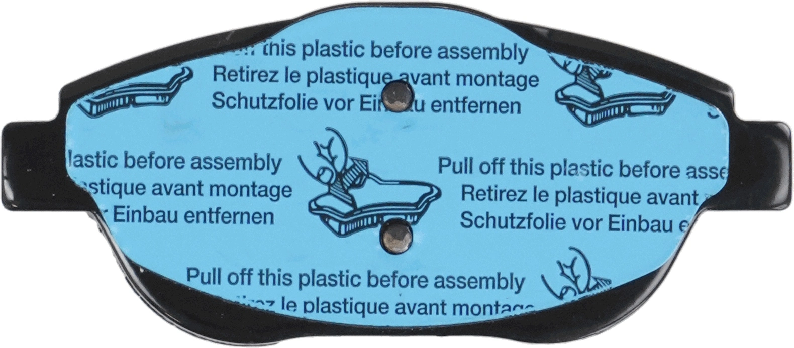 Set placute frana