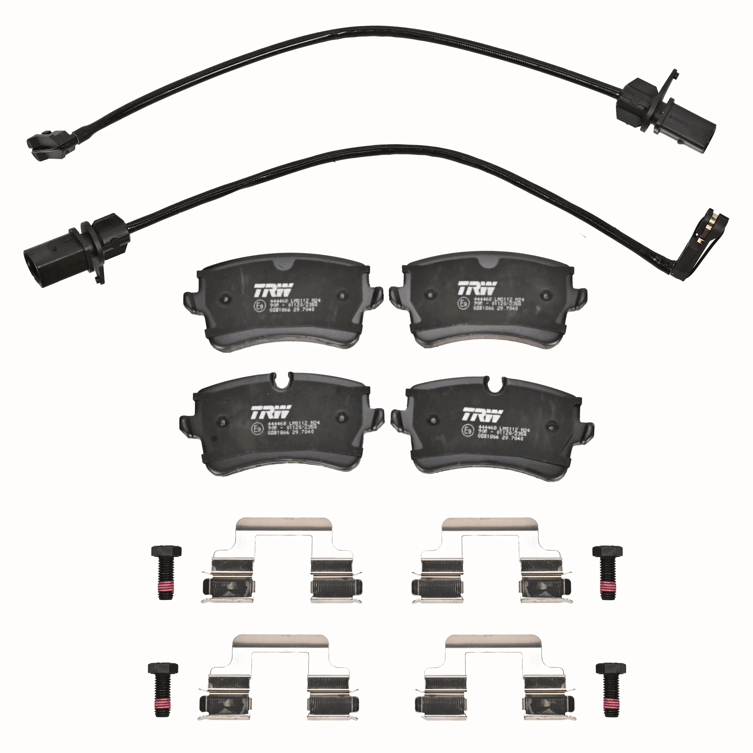 Set placute frana