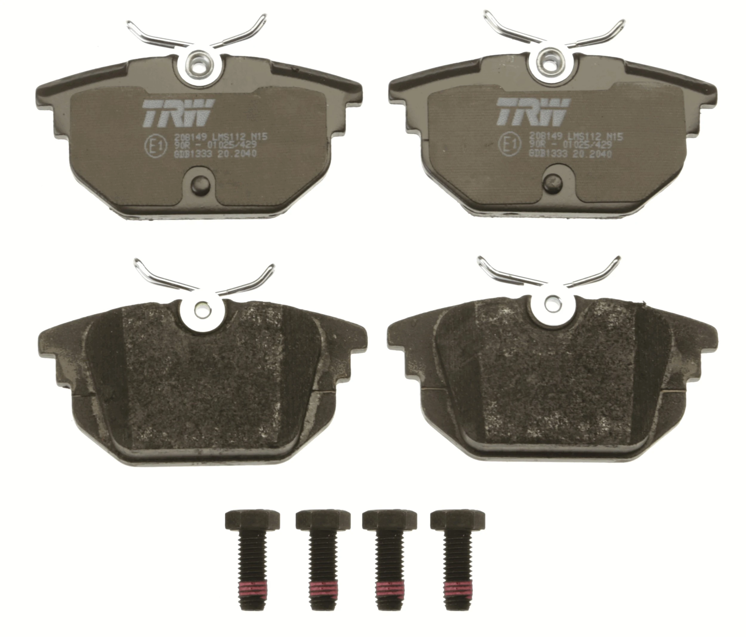 Set placute frana