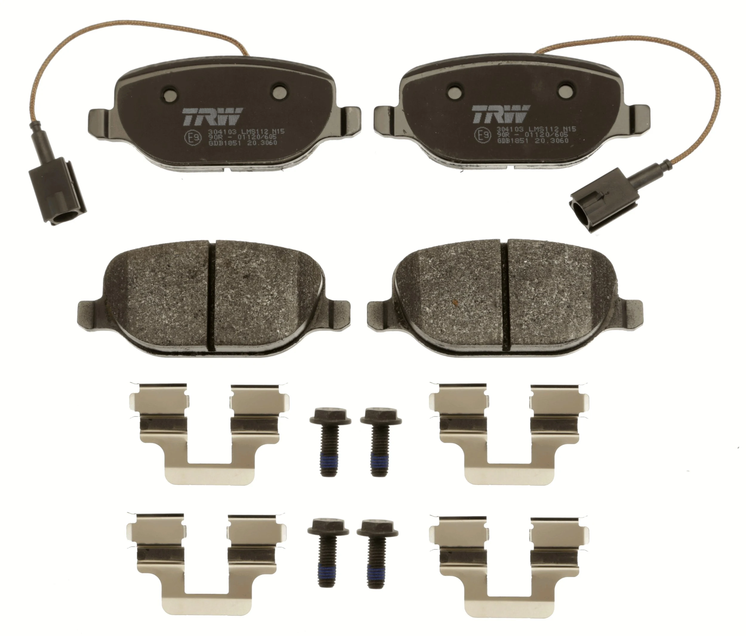 Set placute frana