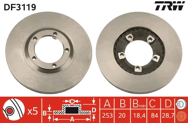 Disc frana