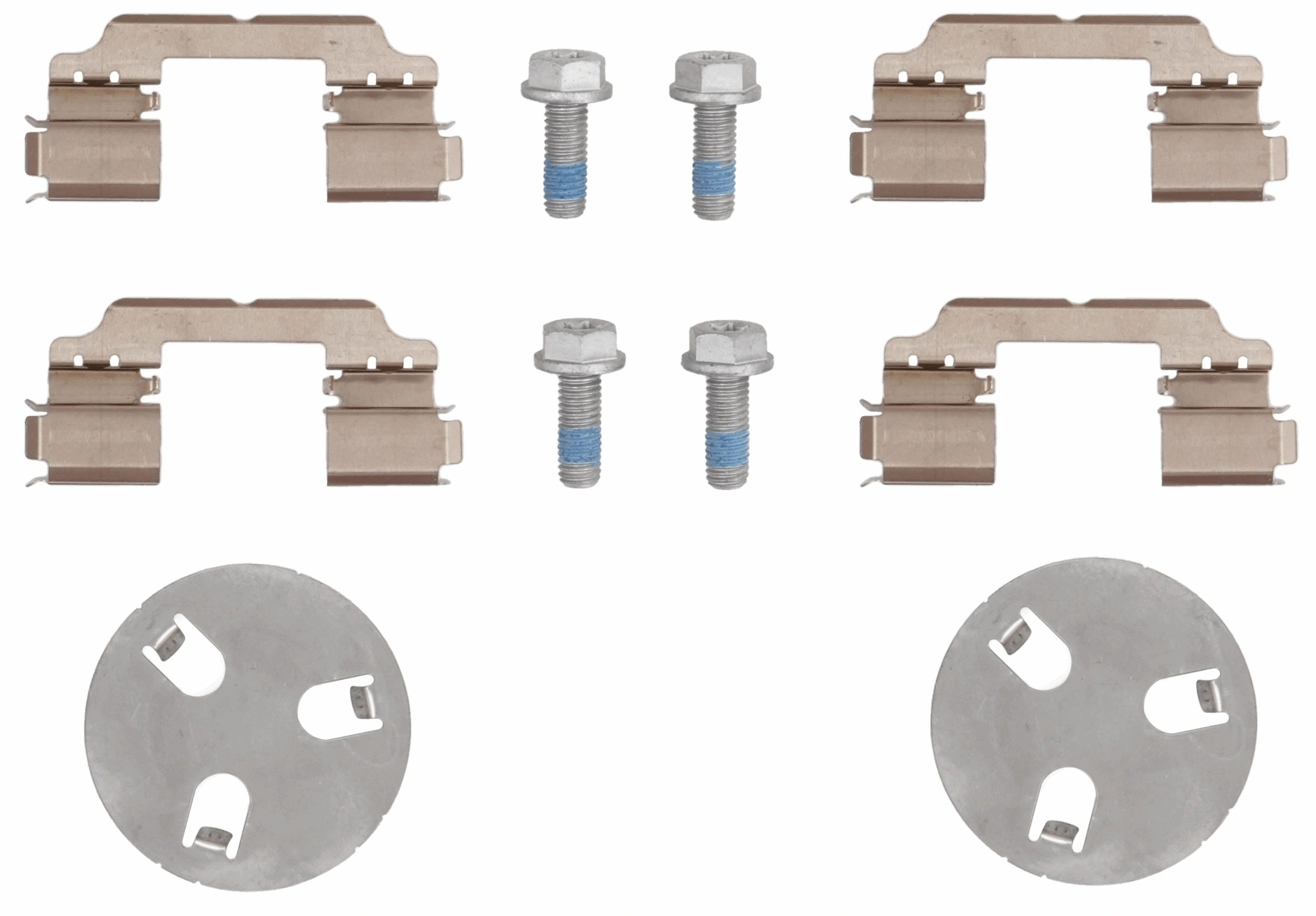 Set placute frana