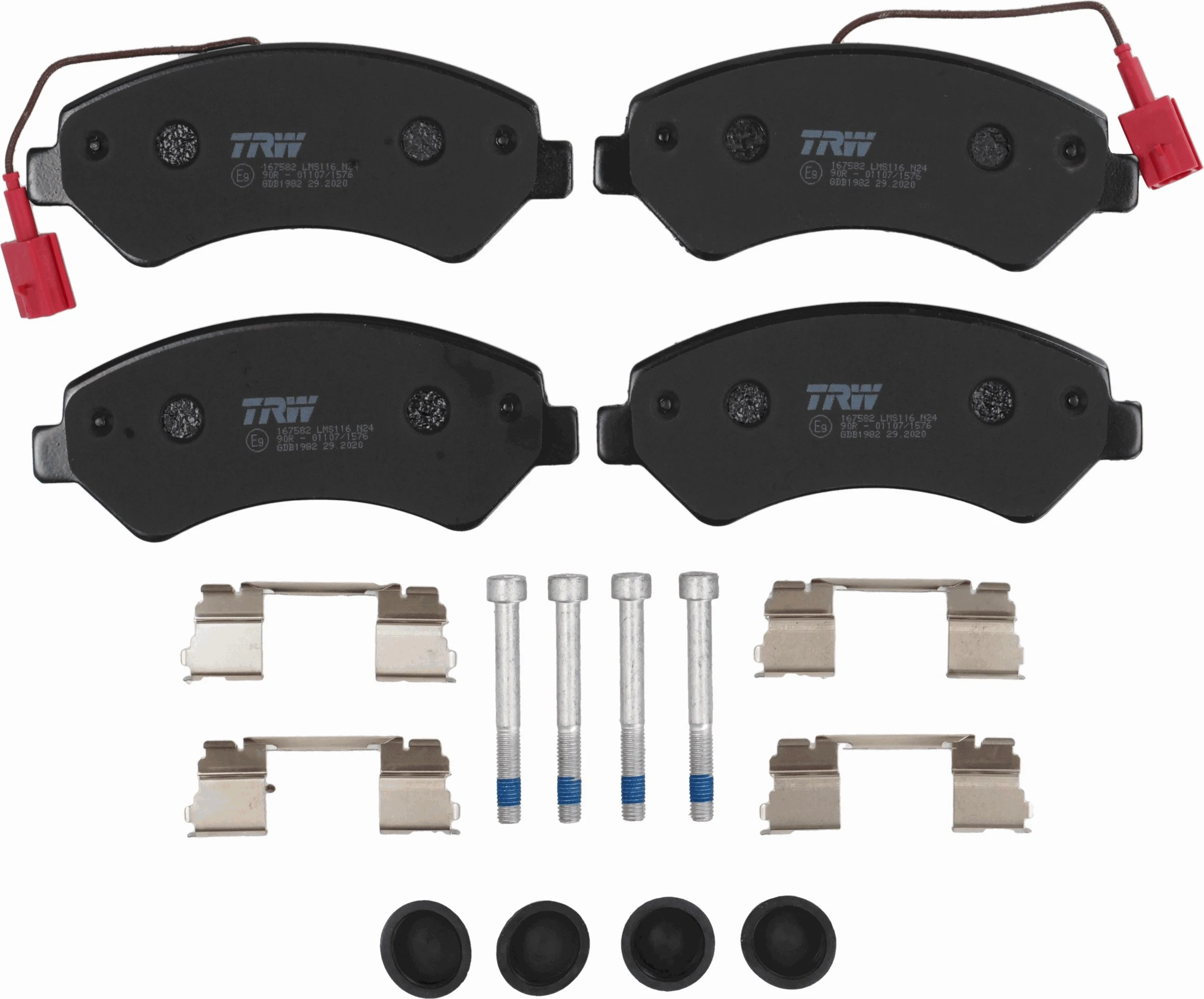 Set placute frana