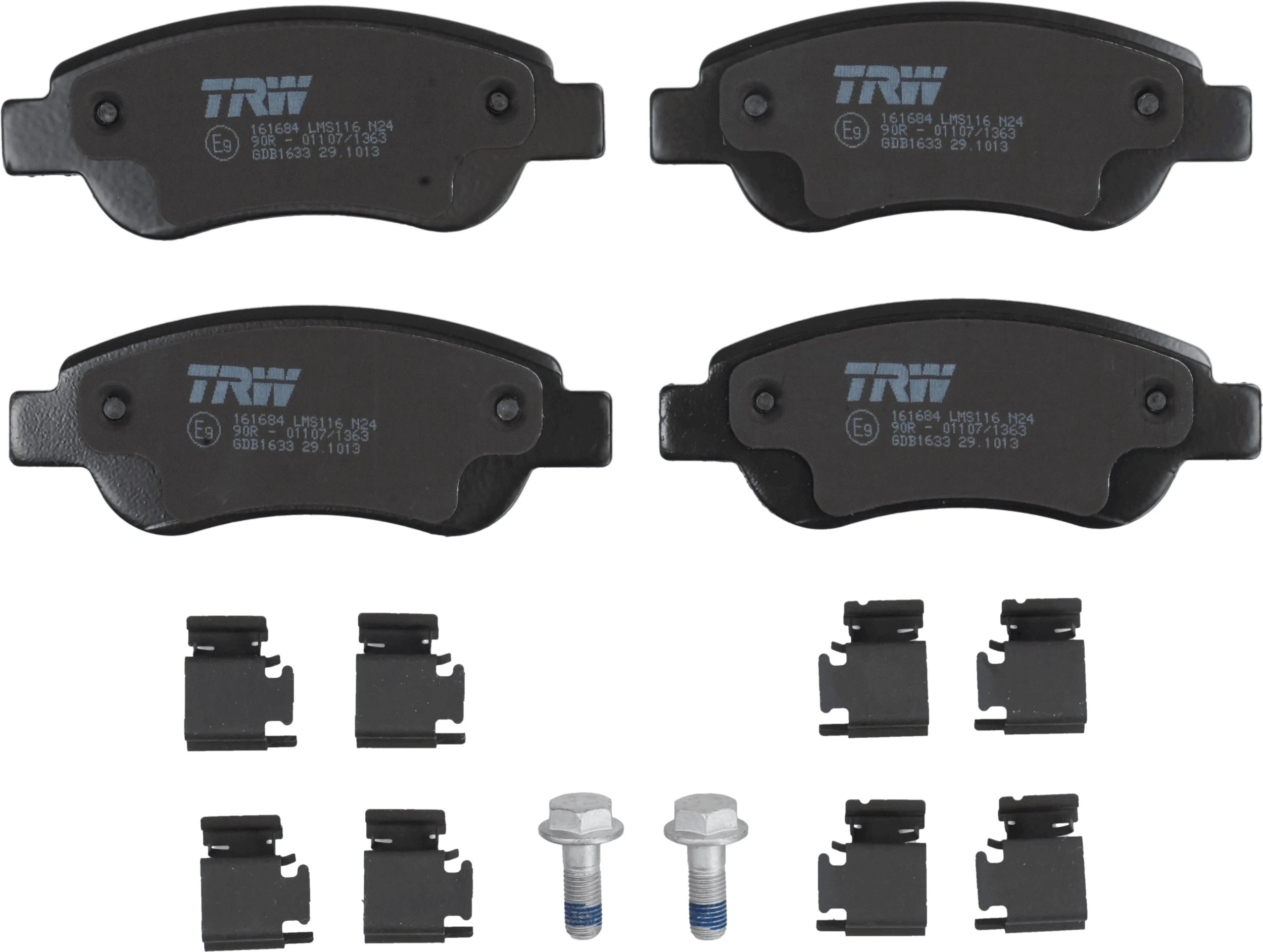 Set placute frana