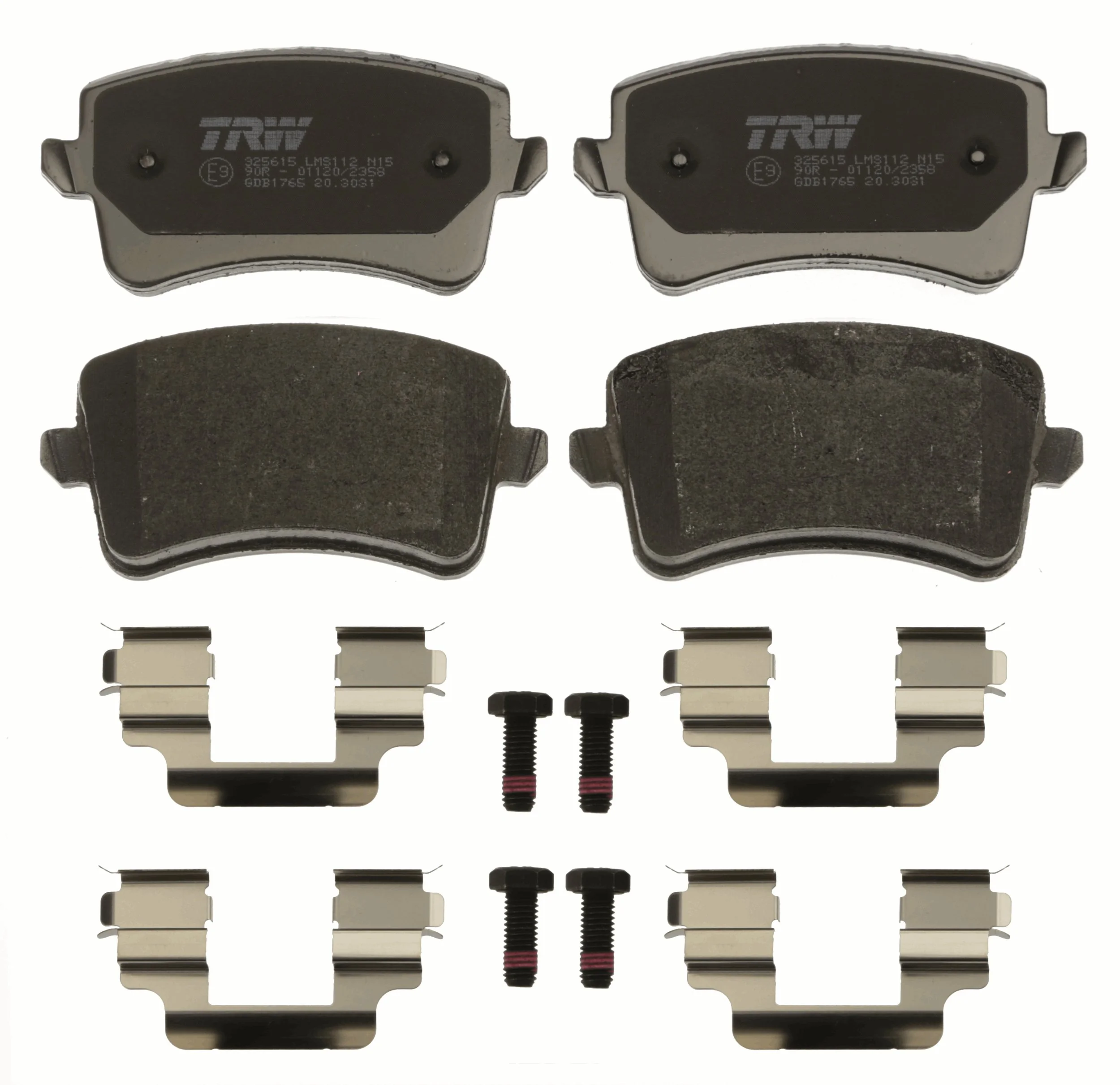 Set placute frana