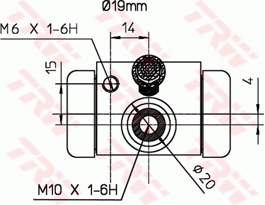 Cilindru receptor frana