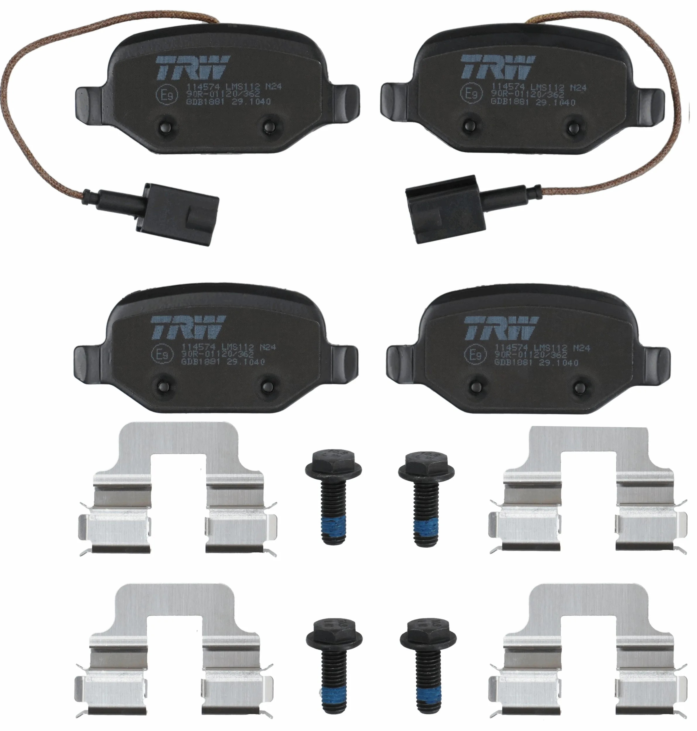 Set placute frana