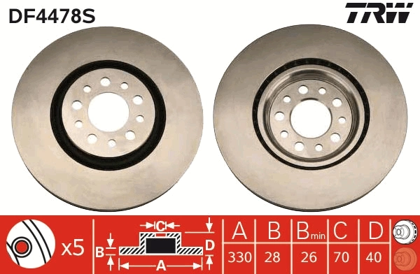 Disc frana