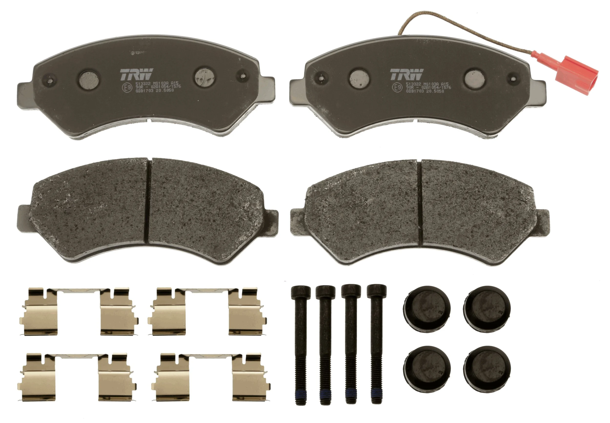 Set placute frana