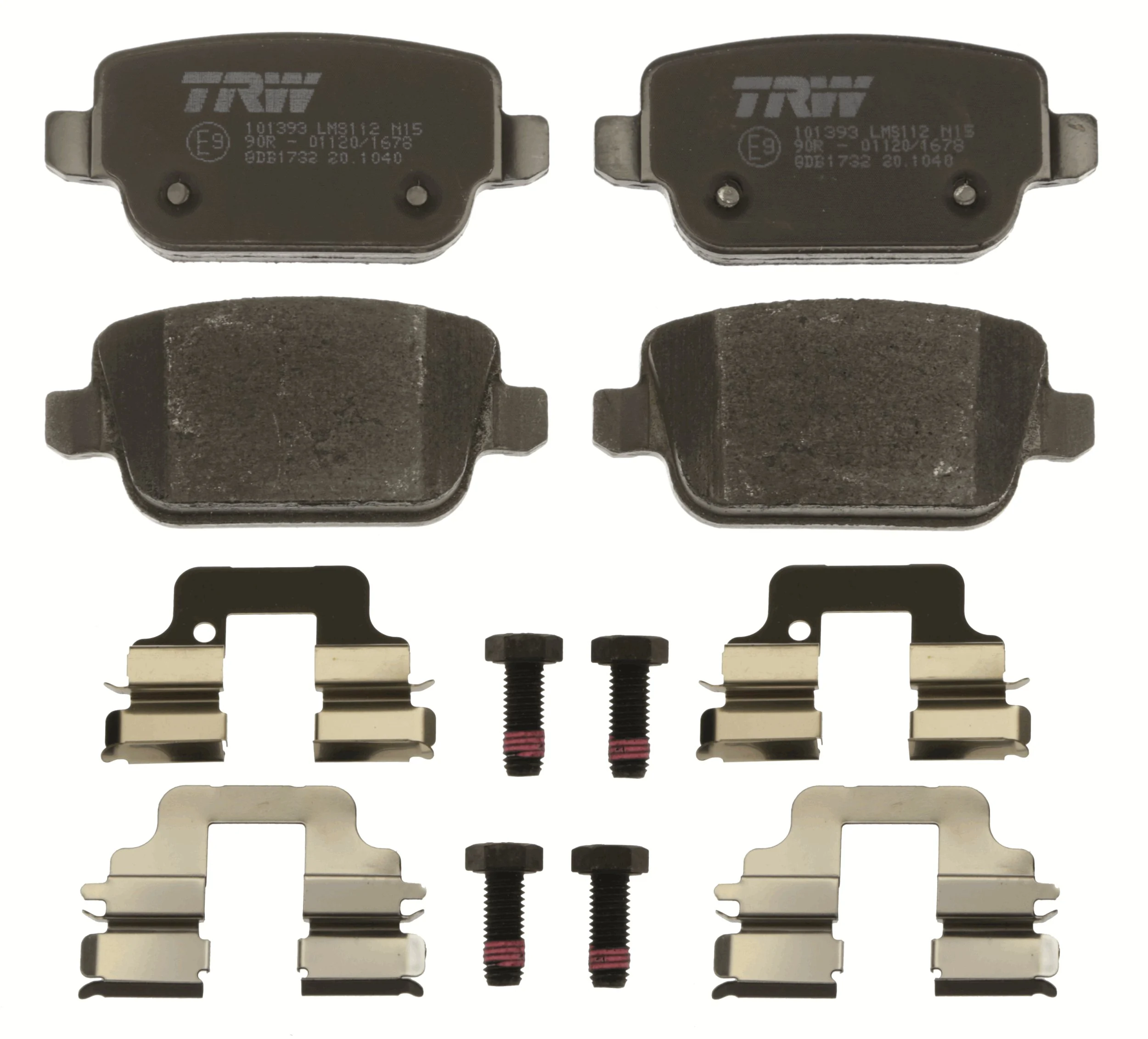Set placute frana