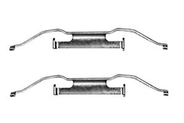 Set accesorii placute frana