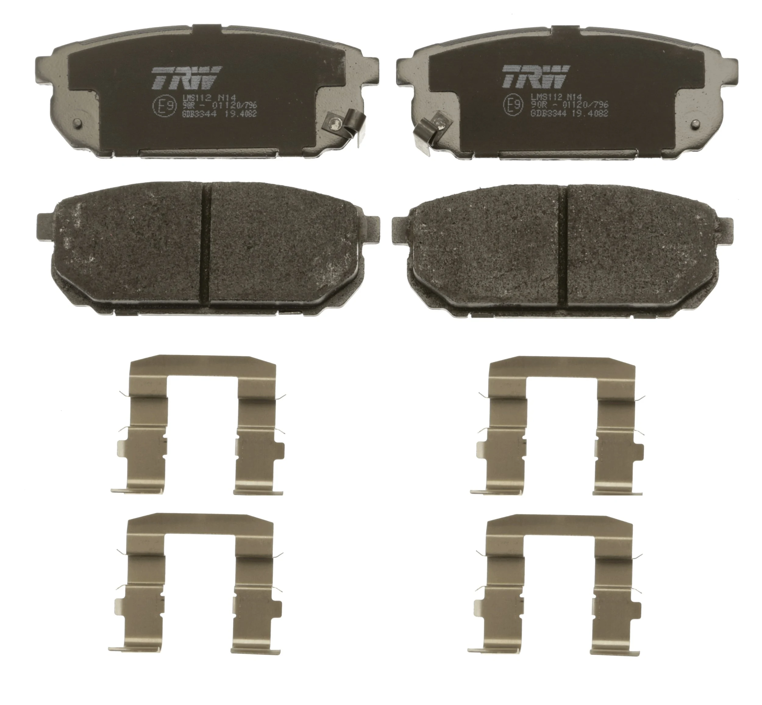 Set placute frana