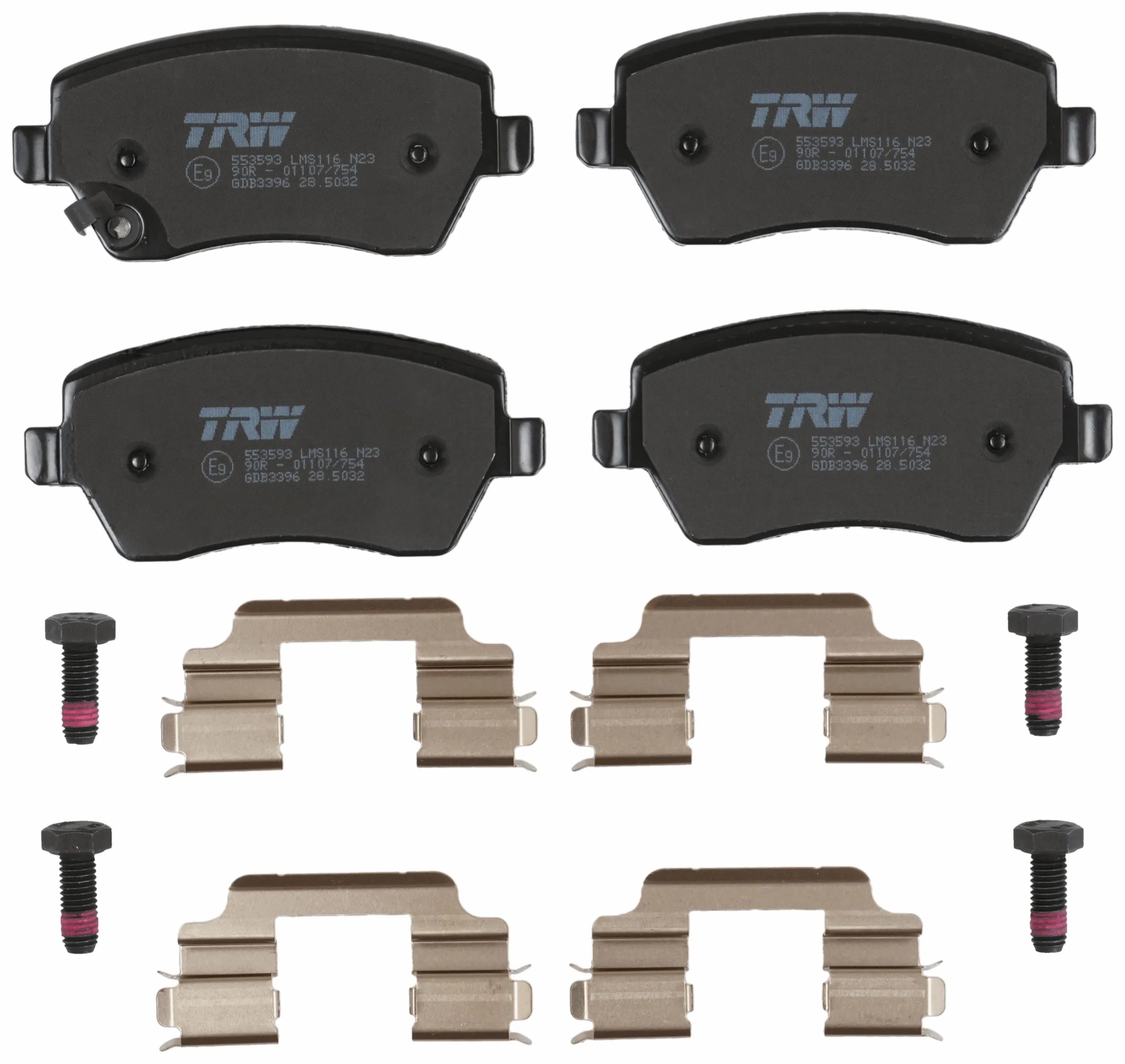 Set placute frana
