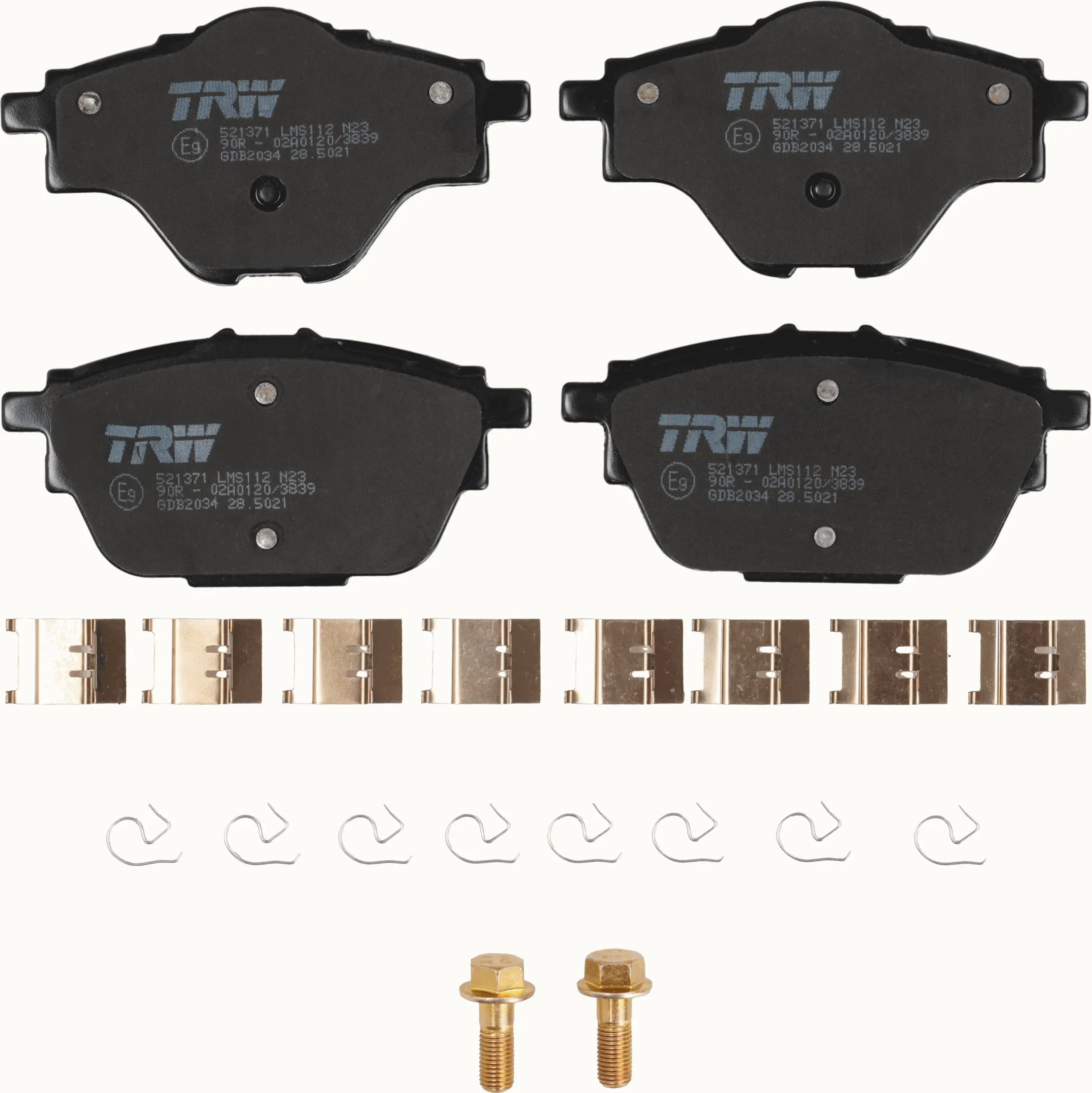 Set placute frana
