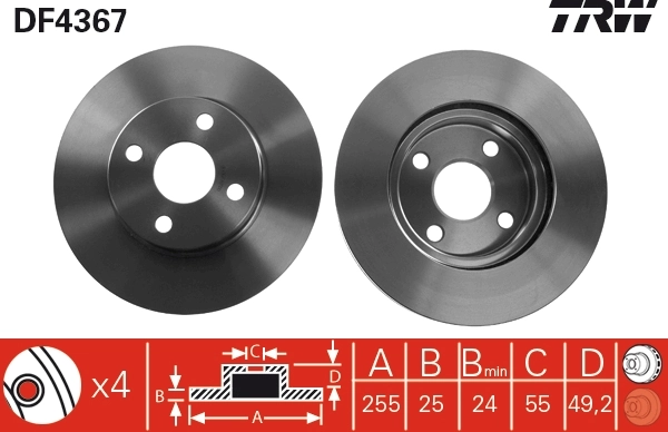 Disc frana
