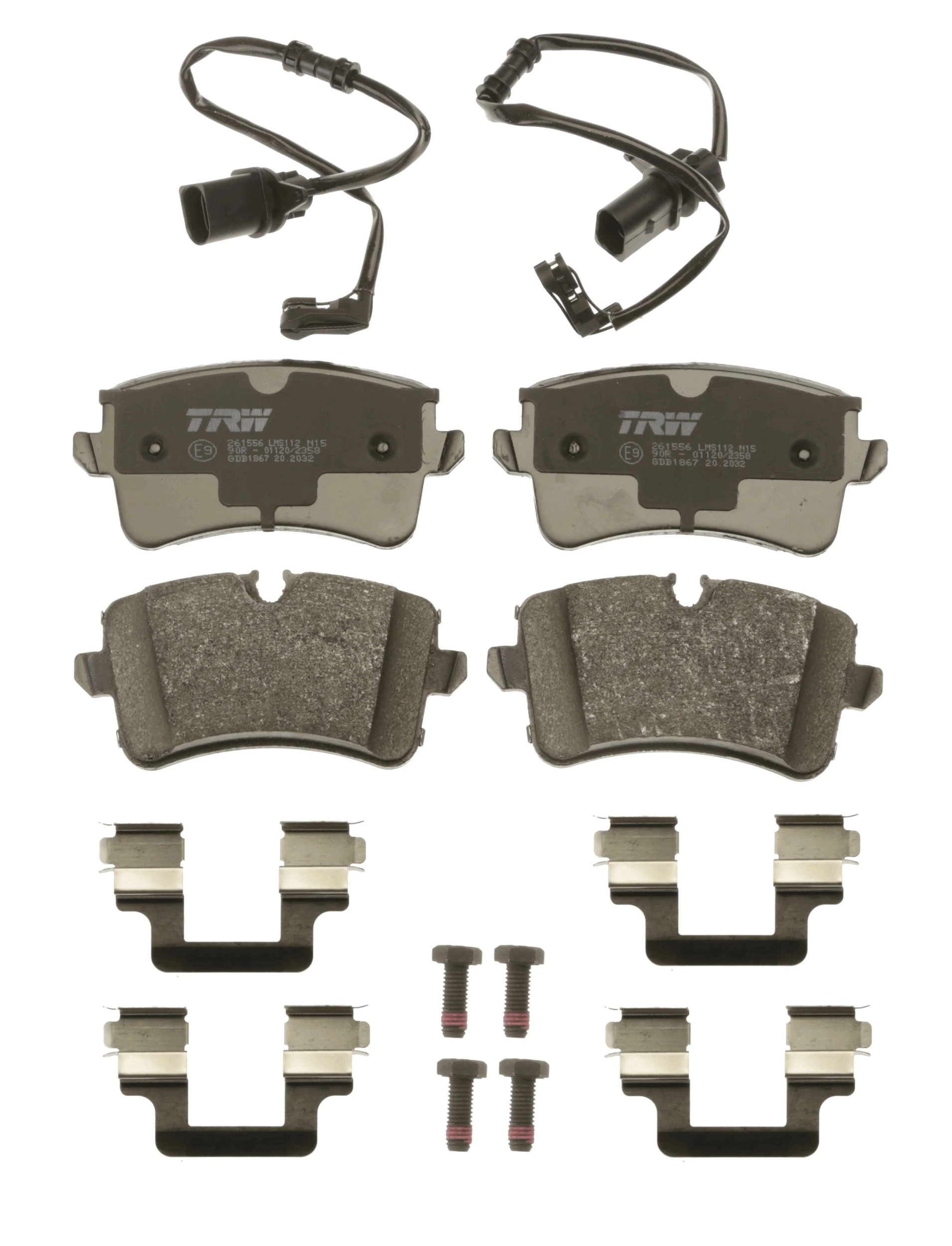 Set placute frana
