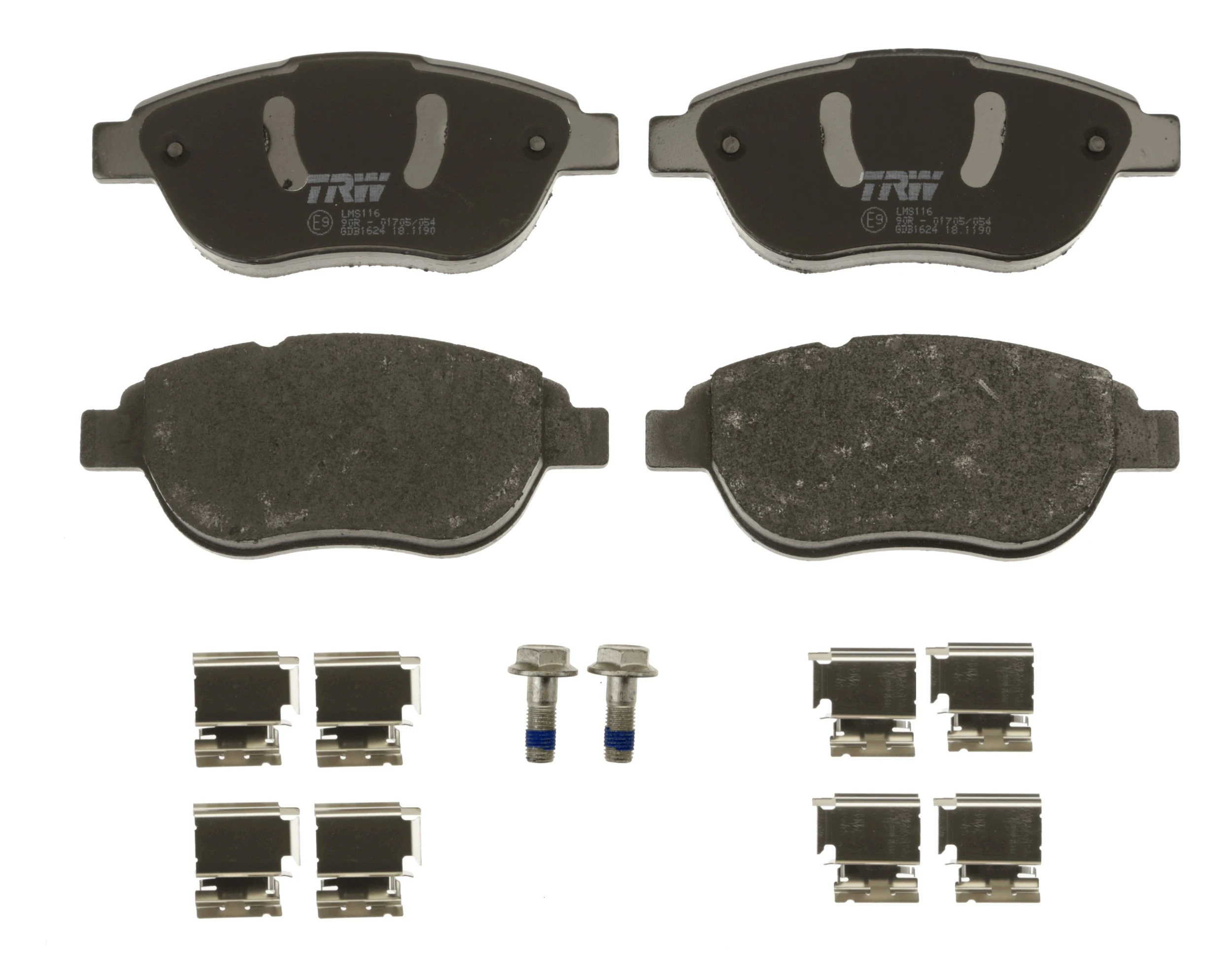 Set placute frana