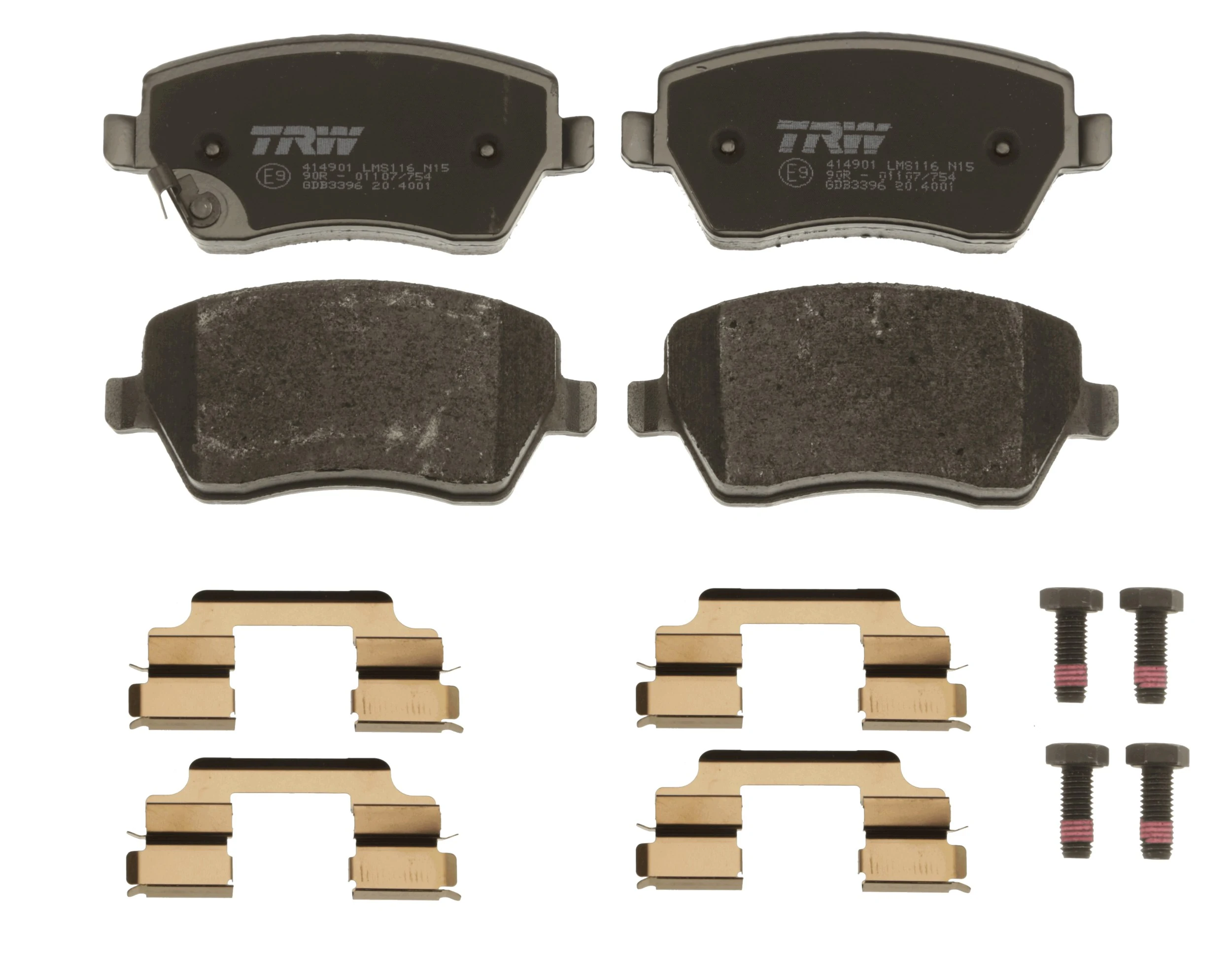 Set placute frana