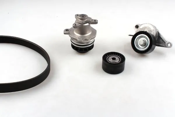 Pompa apa + set curea transmisie cu caneluri