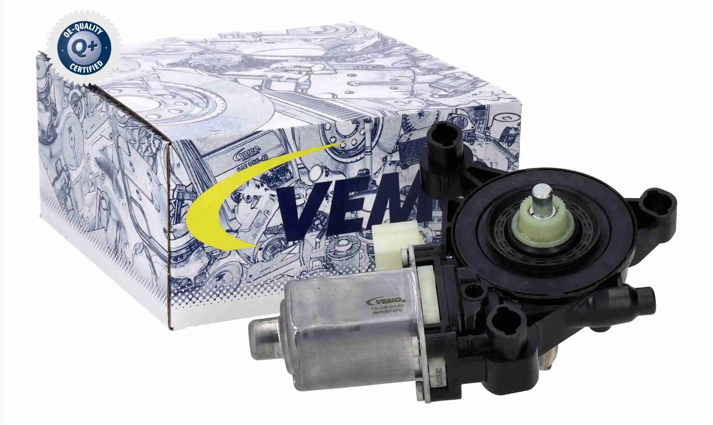 Electromotor macara geam