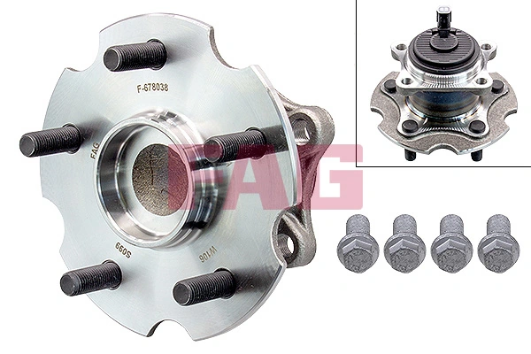 Set rulment roata