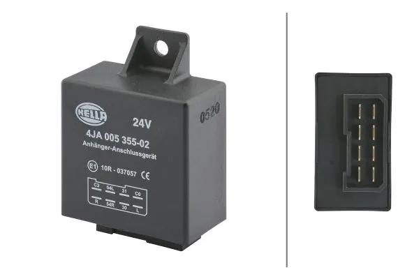 Releu temporizare sistem de remorcare