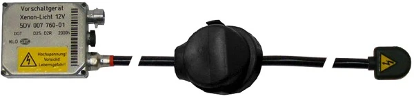 Unitate de comanda,lampa cu descarcare pe gaz