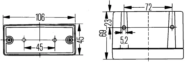 Lumina ceata spate