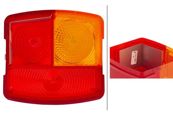 Dispersor lampa spate