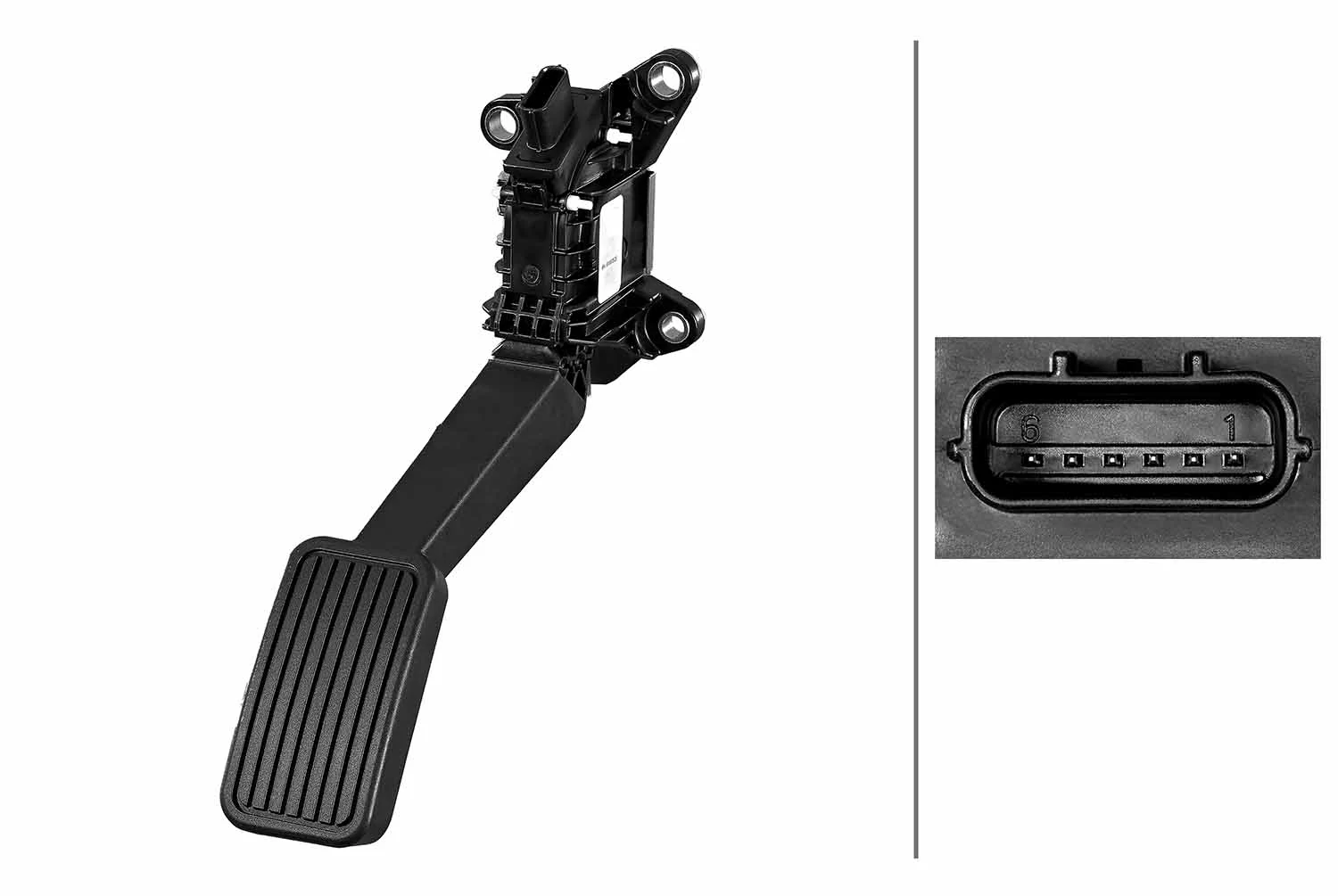 Senzor pedala acceleratie