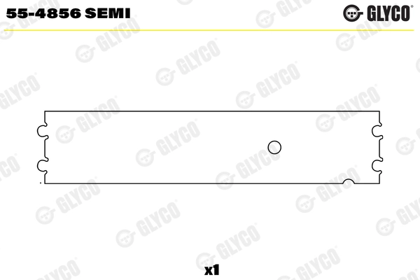 Cuzinet arbore GLYCO 55-4856SEMI